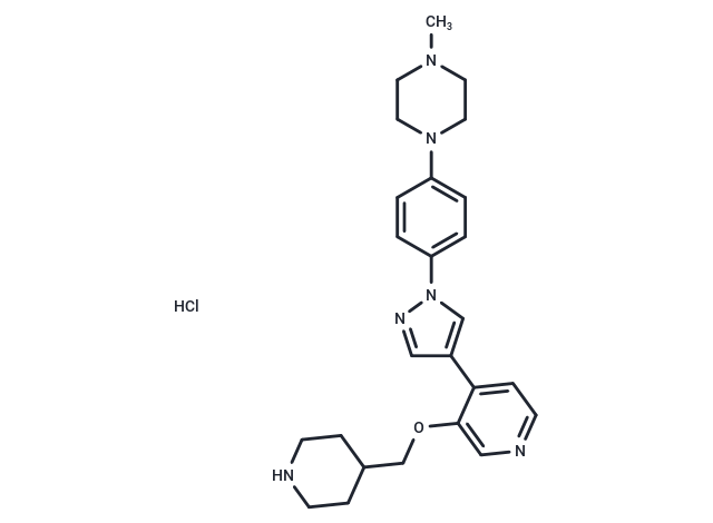 化合物 MELK-8a hydrochloride,MELK-8a hydrochloride