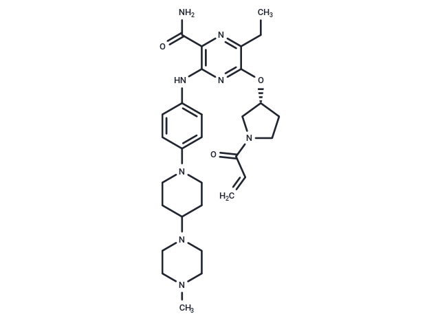 化合物 Naquotinib,Naquotinib