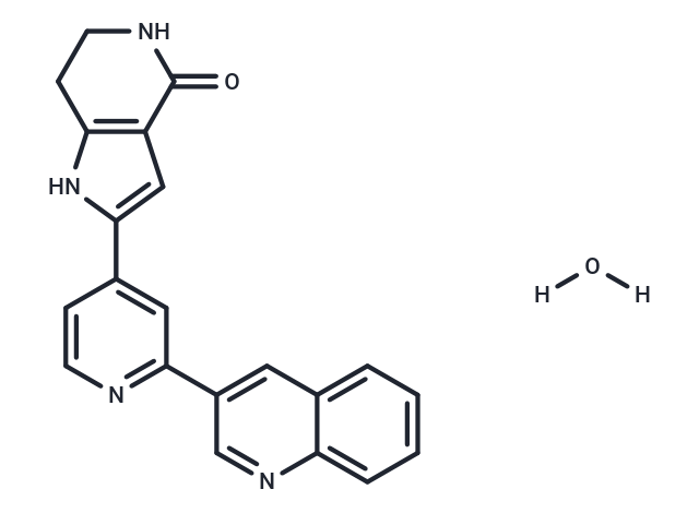 化合物 MK-2 Inhibitor III,MK2-IN-3 hydrate