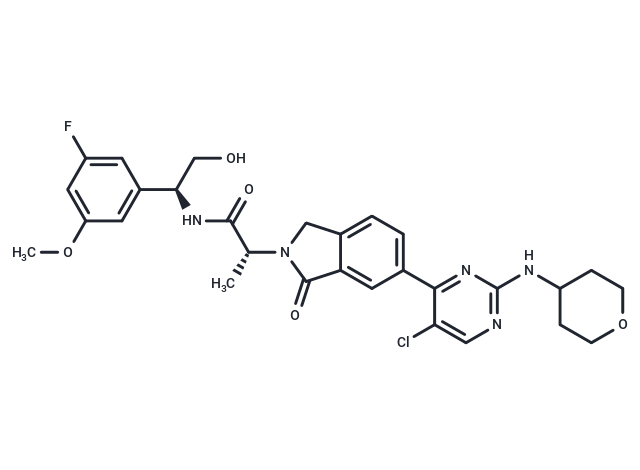 化合物 ASTX029,ERK1/2 inhibitor 2