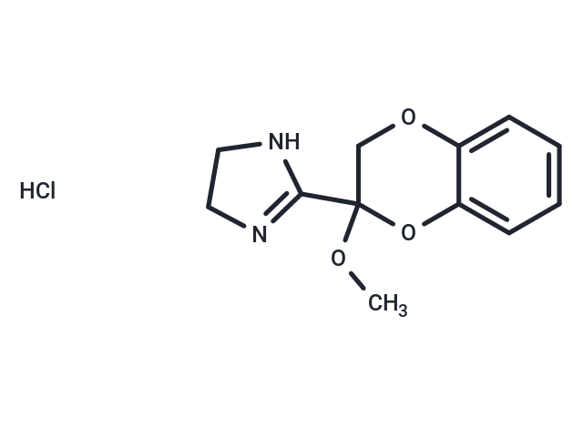 化合物 RX 821002 hydrochloride,2-Methoxyidazoxan monohydrochloride