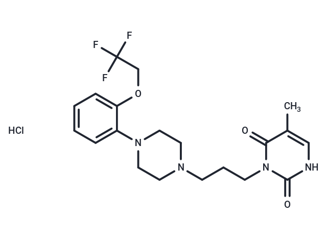 化合物 RS 100329 hydrochloride,RS 100329 hydrochloride