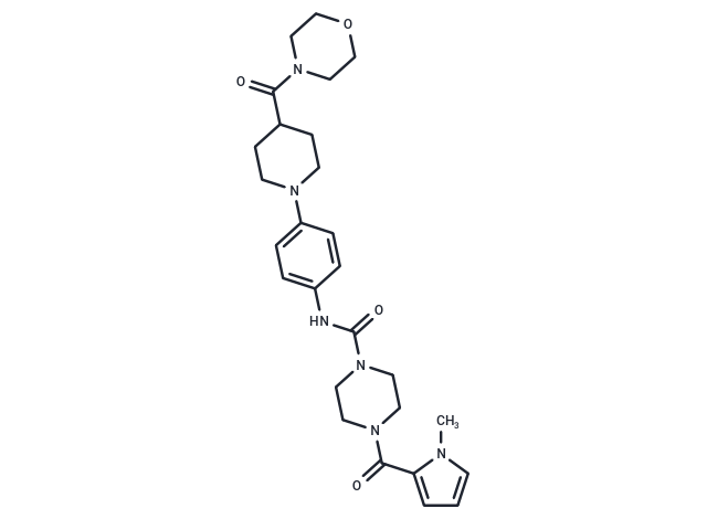 化合物 Pizuglanstat,Pizuglanstat