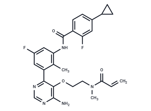 化合物 Remibrutinib,Remibrutinib