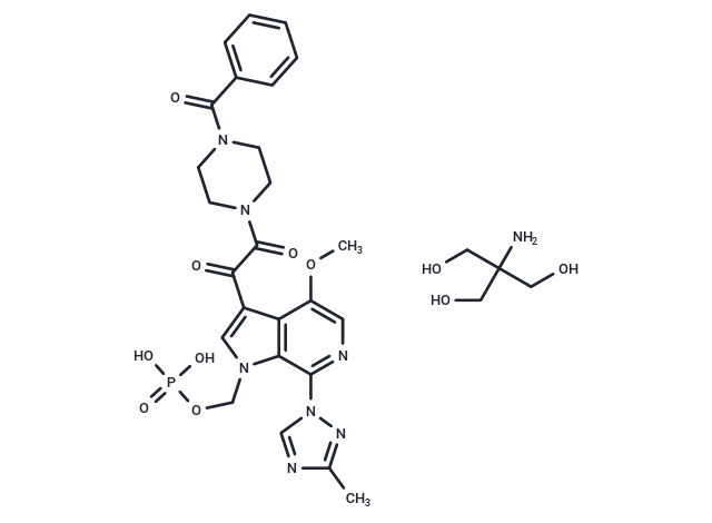 化合物 Fostemsavir Tris,Fostemsavir Tris