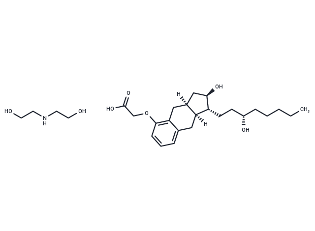 曲前列尼爾二乙醇胺鹽,Treprostinil diethanolamine