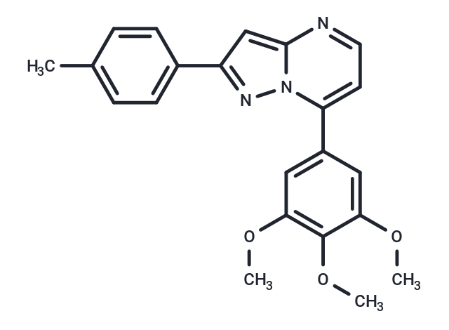 化合物 Tubulin inhibitor 24,Tubulin inhibitor 24