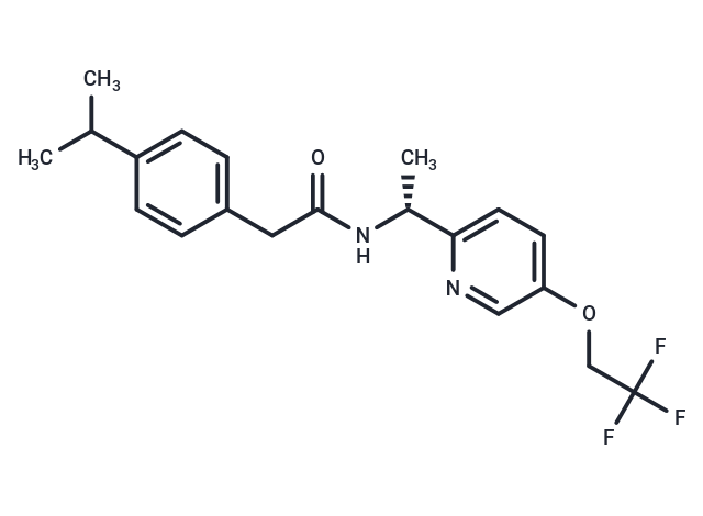 化合物 MK-8998,Suvecaltamide