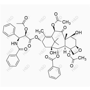 紫杉醇雜質(zhì)12,(2aR,4S,4aS,6R,9S,11S,12S,12aR,12bS)-9-(((2R,3S)-2-acetoxy-3-benzamido-3-phenylpropanoyl)oxy)-12-(benzoyloxy)-4,11-dihydroxy-4a,8,13,13-tetramethyl-5-oxo-2a,3,4,4a,5,6,9,10,11,12,12a,12b-dodecahydro-1H-7,11-methanocyclodeca[3,4]benzo[1,2-b]oxete-6,12b-diy