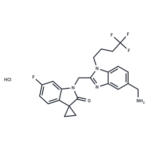 化合物 Sisunatovir HCl,Sisunatovir hydrochloride