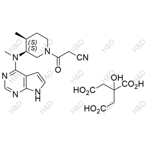 Tofacitinib Impurity C（Citrate)	托法替尼雜質(zhì)C（枸櫞酸鹽）	2174011-55-1