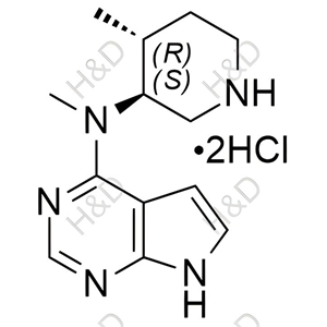 N-methyl-N-((3S,4R)-4-methylpiperidin-3-yl)-7H-pyrrolo[2,3-d]pyrimidin-4-amine hydrochloride	托法替尼杂质23