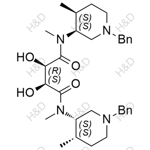 托法替尼雜質(zhì)67,(2R,3S)-N1,N4-bis((3S,4S)-1-benzyl-4-methylpiperidin-3-yl)-2,3-dihydroxy-N1,N4-dimethylsuccinamide