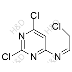 (Z)-2,6-dichloro-N-(2-chloroethylidene)pyrimidin-4-amine	托法替尼杂质71