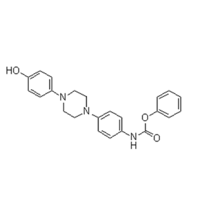 [4-[4-(4-羟基苯基)-1-哌嗪基]苯基]氨基甲酸苯酯