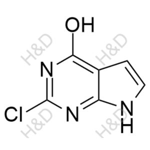 托法替尼雜質79,2-chloro-7H-pyrrolo[2,3-d]pyrimidin-4-ol