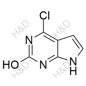 4-chloro-7H-pyrrolo[2,3-d]pyrimidin-2-ol	托法替尼杂质80