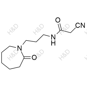 2-cyano-N-(3-(2-oxoazepan-1-yl)propyl)acetamide	托法替尼杂质93