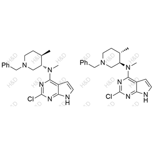 托法替尼雜質(zhì)97,N-((3RS,4SR)-1-benzyl-4-methylpiperidin-3-yl)-2-chloro-N-methyl-7H-pyrrolo[2,3-d]pyrimidin-4-amine