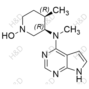 托法替尼雜質(zhì)125,(3R,4R)-4-methyl-3-(methyl(7H-pyrrolo[2,3-d]pyrimidin-4-yl)amino)piperidin-1-ol