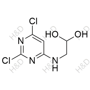 2-((2,6-dichloropyrimidin-4-yl)amino)ethane-1,1-diol	托法替尼杂质129