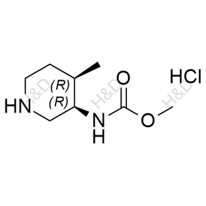 methyl ((3R,4R)-4-methylpiperidin-3-yl)carbamate hydrochloride	托法替尼雜質(zhì)142(鹽酸鹽)