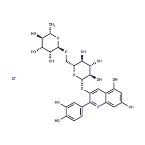 花青素鼠李葡糖苷,Keracyanin chloride