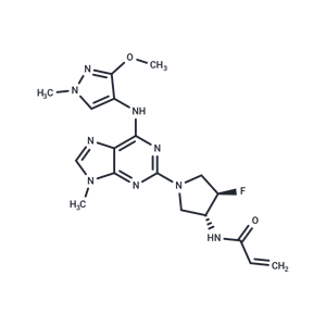 化合物 Mavelertinib,Mavelertinib