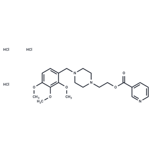 化合物 Ninerafaxstat trihydrochloride,Ninerafaxstat trihydrochloride