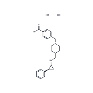 化合物 GSK2879552 2HCl,GSK2879552 2HCl (1401966-69-5(free base))