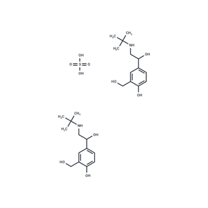 沙丁胺醇半硫酸鹽,Salbutamol hemisulfate