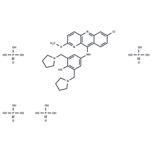 磷酸咯萘啶,Pyronaridine tetraphosphate