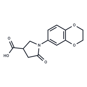 化合物 T8913,1-(2,3-DIHYDRO-BENZO[1,4]DIOXIN-6-YL)-5-OXO-PYRROLIDINE-3-CARBOXYLIC ACID