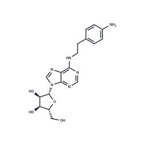 N6-[2-(4-氨基苯基)乙基]腺嘌呤|T12159|TargetMol