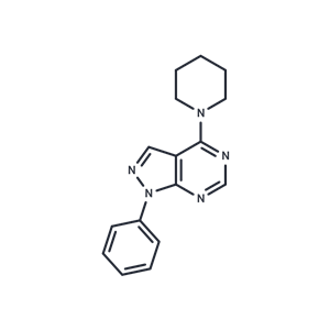 1-{1-苯基-1H-吡唑并[3,4-D]嘧啶-4-基}哌啶|T23840|TargetMol