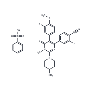 化合物 LSD1-IN-7 benzenesulfonate,Pulrodemstat benzenesulfonate