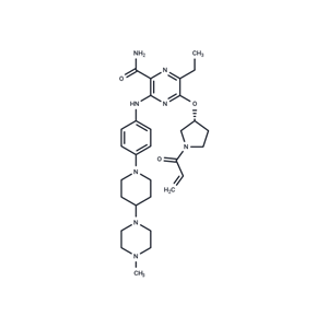 化合物 Naquotinib,Naquotinib