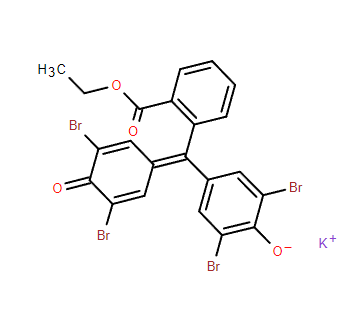 2,6-二溴-4-((3,5-二溴-4-氧代環(huán)己-2,5-二烯-1-亞基)(2-(乙氧基羰基)苯基)甲基)苯酚鉀鹽,Potassium 2,6-dibromo-4-((3,5-dibromo-4-oxocyclohexa-2,5-dien-1-ylidene)(2-(ethoxycarbonyl)phenyl)methyl)phenolate