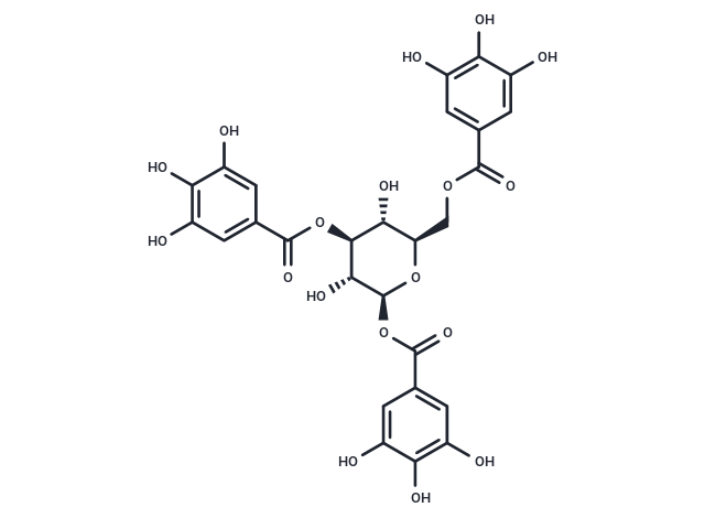 化合物1,3,6-Tri-O-galloyl-beta-D-glucose,1,3,6-Tri-O-galloyl-beta-D-glucose