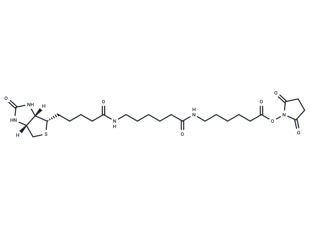 化合物 Biotin-LC-LC-NHS,Biotin-LC-LC-NHS