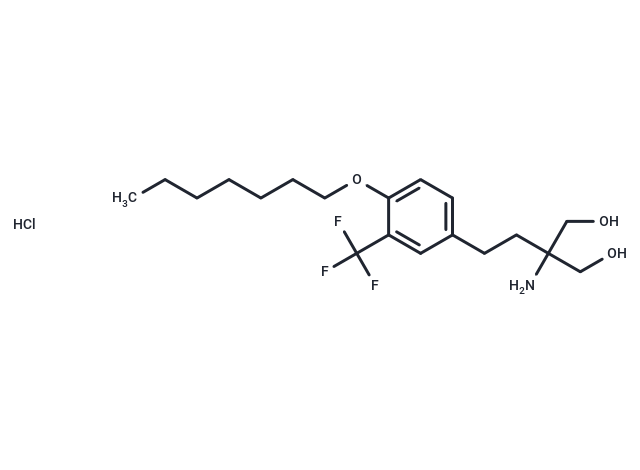 化合物 Amiselimod hydrochloride,Amiselimod hydrochloride