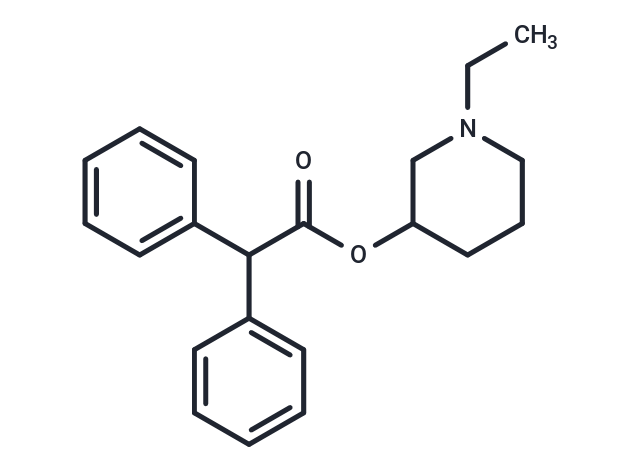 二苯哌酯,Piperidolate