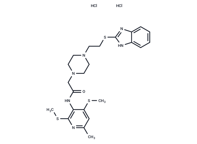 化合物 K-604 dihydrochloride,K-604 dihydrochloride