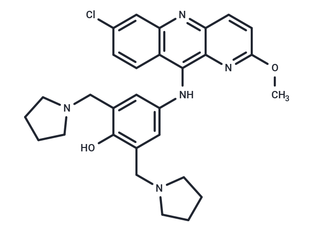 咯萘啶,Pyronaridine