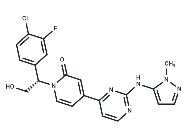 化合物 Ravoxertinib,Ravoxertinib