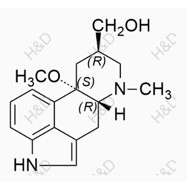 尼麥角林雜質(zhì)16,((6aR,9R,10aS)-10a-methoxy-7-methyl-4,6,6a,7,8,9,10,10a-octahydroindolo[4,3-fg]quinolin-9-yl)methanol