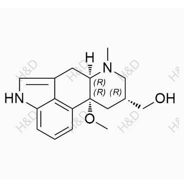 尼麥角林雜質(zhì)19,((6aR,9R,10aR)-10a-methoxy-7-methyl-4,6,6a,7,8,9,10,10a-octahydroindolo[4,3-fg]quinolin-9-yl)methanol