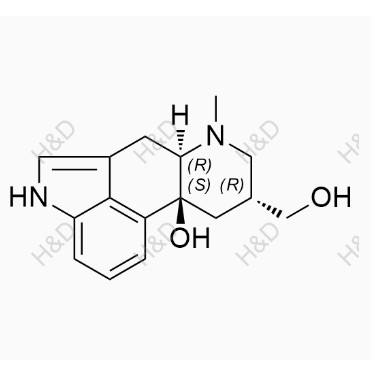 尼麥角林雜質(zhì)22,(6aR,9R,10aS)-9-(hydroxymethyl)-7-methyl-4,6,6a,7,8,9,10,10a-octahydroindolo[4,3-fg]quinolin-10a-ol