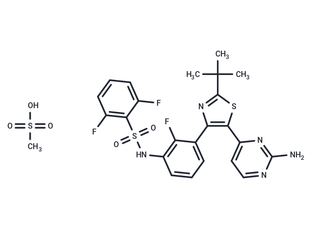 甲磺酸達拉非尼,Dabrafenib Mesylate