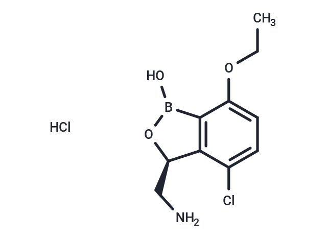 LeuRS-IN-1 hydrochloride,LeuRS-IN-1 hydrochloride